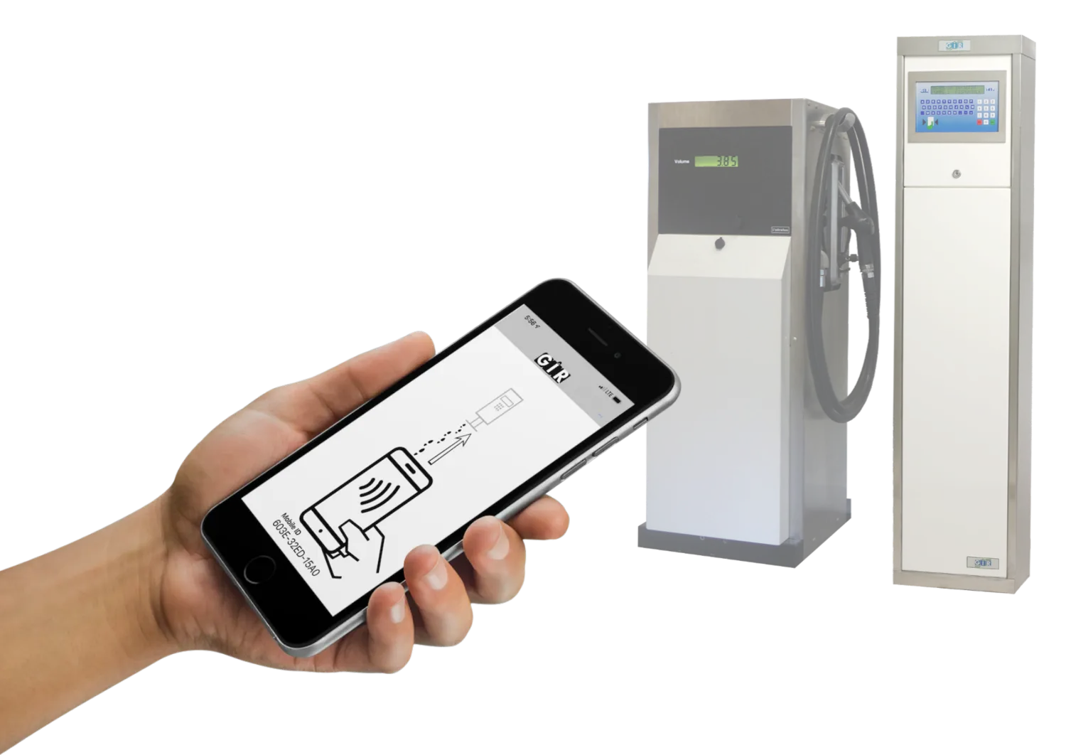 GIR Mobile ID (k-Box and dispenser in background)