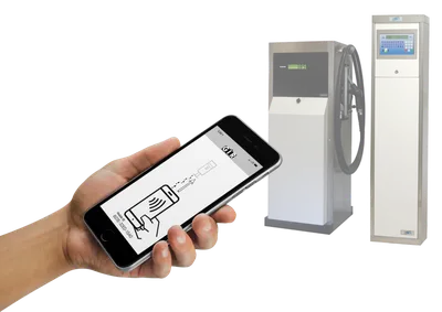 GIR Mobile ID (k-Box and dispenser in background)
